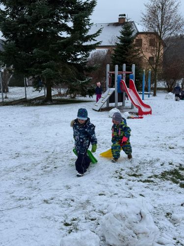 Fotoalbum První hrátky se sněhem