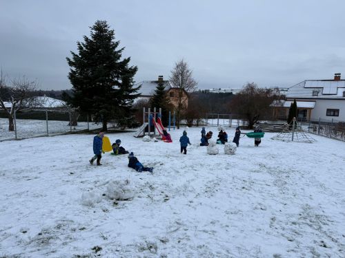 Fotogalerie První hrátky se sněhem