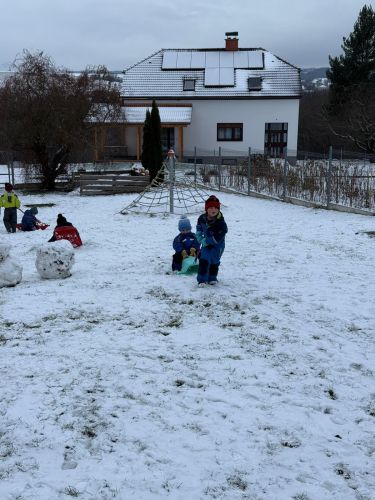 Fotoalbum První hrátky se sněhem