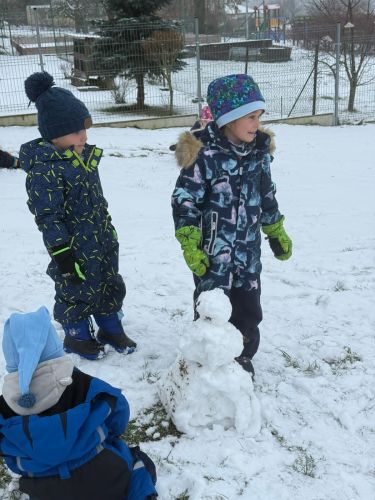 Fotoalbum První hrátky se sněhem