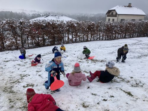 Fotoalbum Řádíme v prvním sněhu