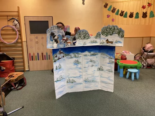 Fotogalerie MŠ Červená Hora - Divadlo prosinec-O Ježíškovi, foto 6/9