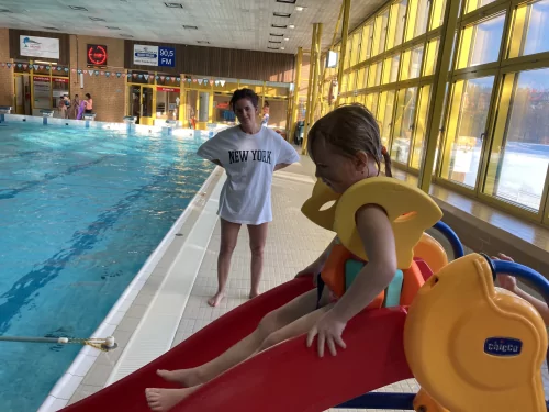 Fotogalerie MŠ Červená Hora - Plavání -5.hodina a poslední, foto 10/20