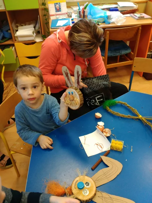 Fotogalerie MŠ Červená Hora - Velikonoce dílna s rodiči- březen, foto 8/15