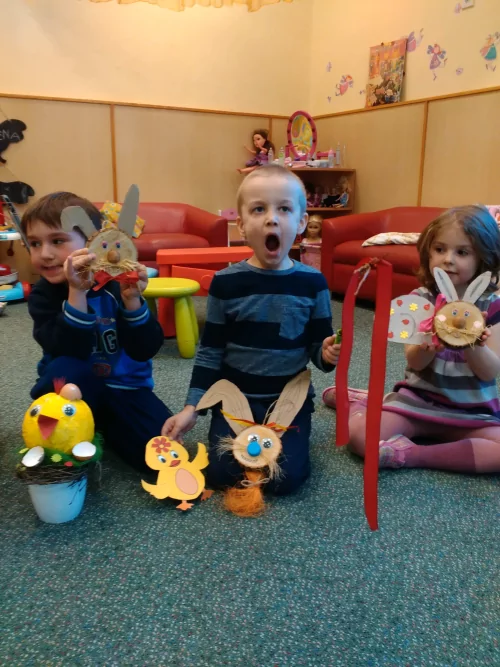 Fotogalerie MŠ Červená Hora - Velikonoce dílna s rodiči- březen, foto 12/15