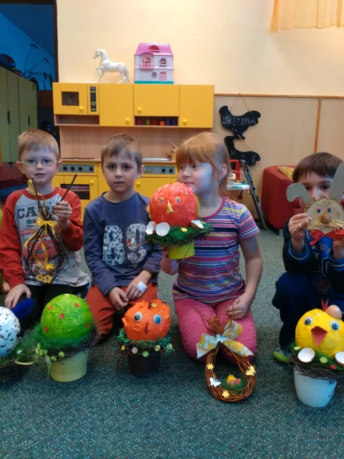 Fotogalerie MŠ Červená Hora - Velikonoce dílna s rodiči- březen, foto 13/15