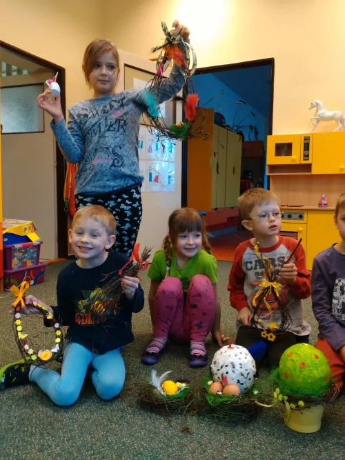Fotogalerie MŠ Červená Hora - Velikonoce dílna s rodiči- březen, foto 14/15