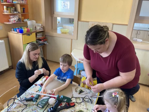 Fotogalerie MŠ Červená Hora - Velikonoční dílna s rodiči 2025, foto 3/20