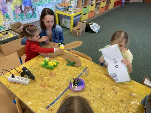 Fotogalerie MŠ Červená Hora - Velikonoční dílna s rodiči 2025, foto 4/20