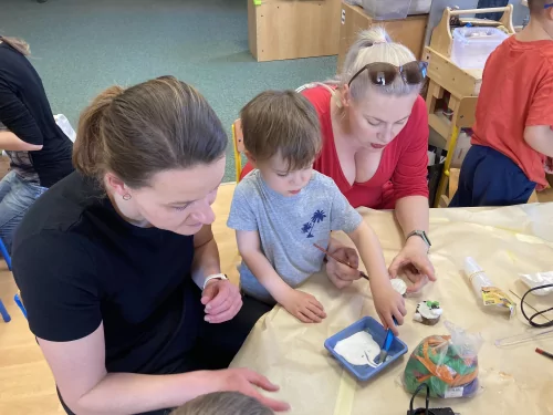 Fotogalerie MŠ Červená Hora - Velikonoční dílna s rodiči 2025, foto 5/20