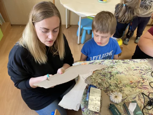 Fotogalerie MŠ Červená Hora - Velikonoční dílna s rodiči 2025, foto 7/20