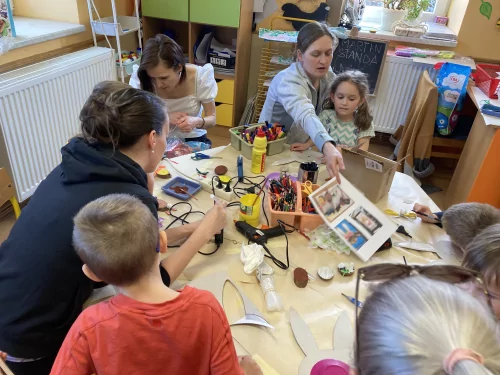 Fotogalerie MŠ Červená Hora - Velikonoční dílna s rodiči 2025, foto 8/20