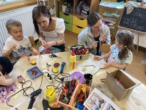 Fotogalerie MŠ Červená Hora - Velikonoční dílna s rodiči 2025, foto 9/20