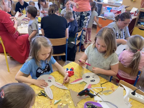 Fotogalerie MŠ Červená Hora - Velikonoční dílna s rodiči 2025, foto 11/20