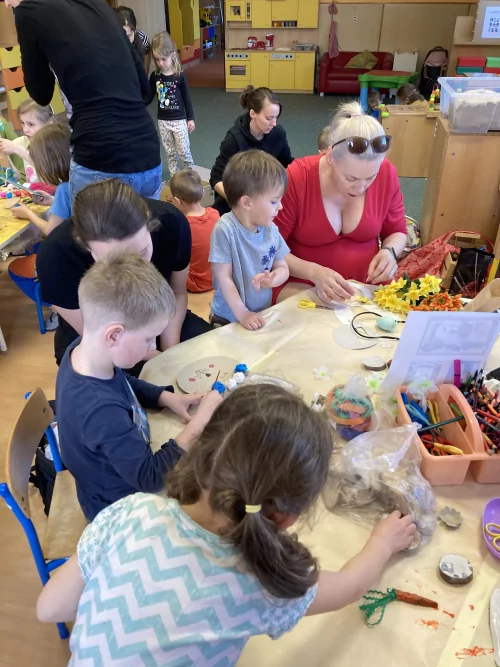 Fotogalerie MŠ Červená Hora - Velikonoční dílna s rodiči 2025, foto 13/20
