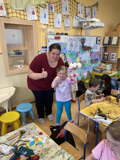 Fotogalerie MŠ Červená Hora - Velikonoční dílna s rodiči 2025, foto 15/20