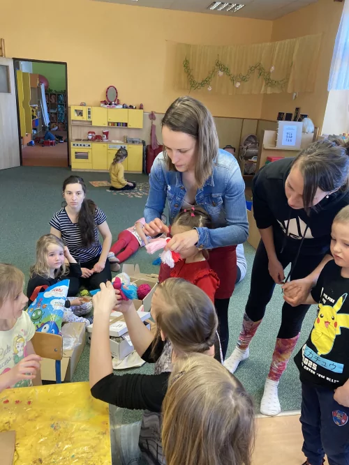 Fotogalerie MŠ Červená Hora - Velikonoční dílna s rodiči 2025, foto 20/20