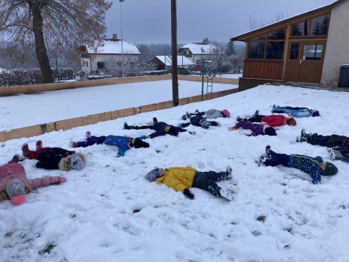 Fotogalerie MŠ Červená Hora - Řádíme v prvním sněhu, foto 7/7