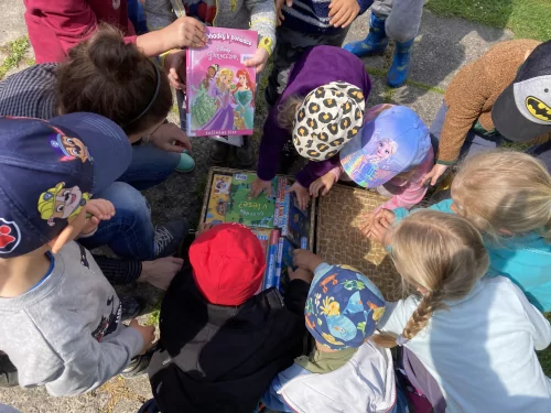 Fotogalerie MŠ Červená Hora - Den dětí s knihovnicí Kristýnkou, foto 14/21