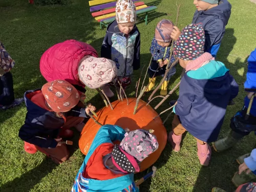 Fotogalerie MŠ Červená Hora - Střípky v MŠ říjen 2025, foto 2/14