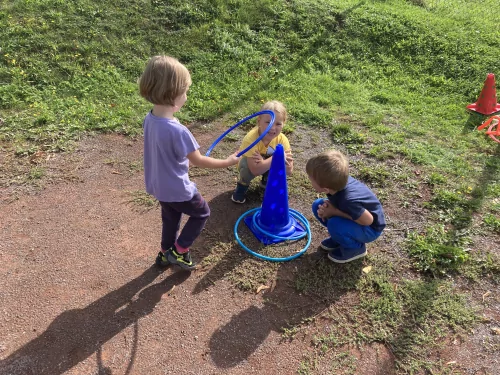 Fotogalerie MŠ Červená Hora - První  fotbalové aktivity, foto 9/9