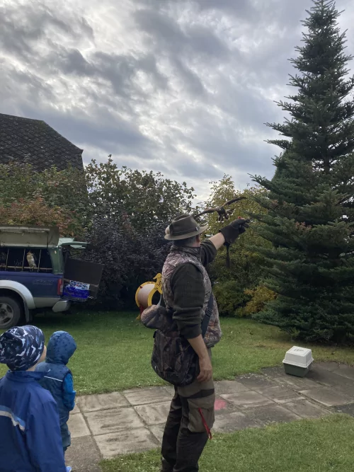 Fotogalerie MŠ Červená Hora - Dopoledne s dravci, foto 8/17