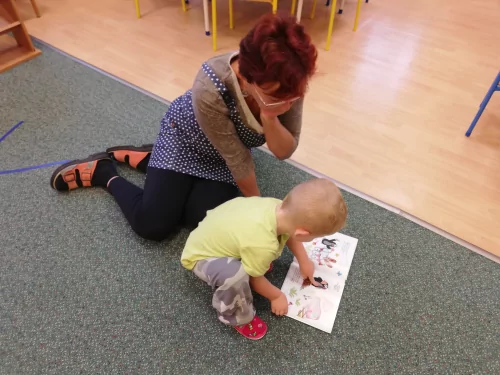 Fotogalerie MŠ Červená Hora - Knihovna u nás - setkání s tetou Kristýnou, foto 12/34