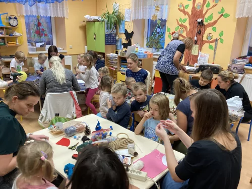 Fotogalerie MŠ Červená Hora - Vánoční dílna s rodiči 2024, foto 6/19