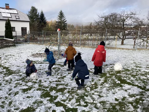 Fotogalerie MŠ Červená Hora - První sníh 2024, foto 3/9
