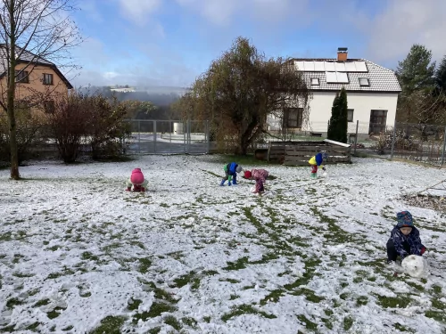 Fotogalerie MŠ Červená Hora - První sníh 2024, foto 4/9