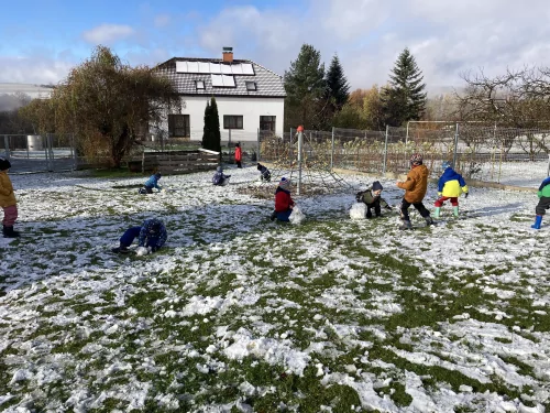 Fotogalerie MŠ Červená Hora - První sníh 2024, foto 5/9