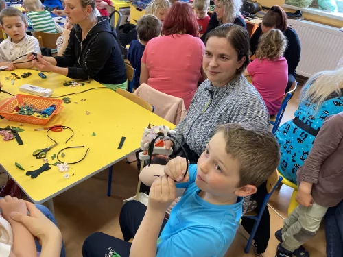 Fotogalerie MŠ Červená Hora - Besídka pro maminky, foto 7/19