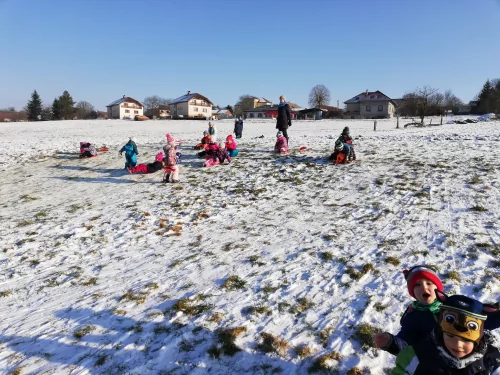 Fotogalerie MŠ Červená Hora - Hurá sníh - 7.ledna, foto 7/9