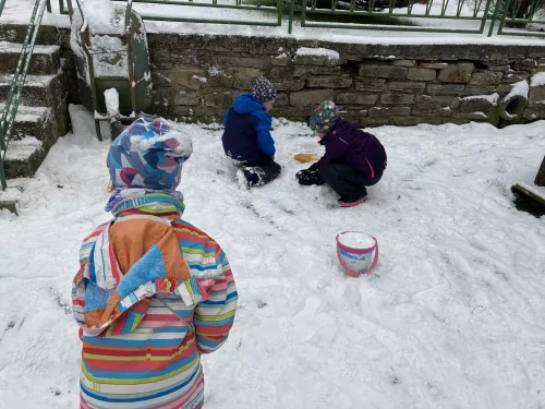 Fotogalerie MŠ Červená Hora - První sníh, foto 4/8