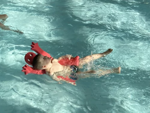 Fotogalerie MŠ Červená Hora - Plavecký výcvik 2025, foto 21/49