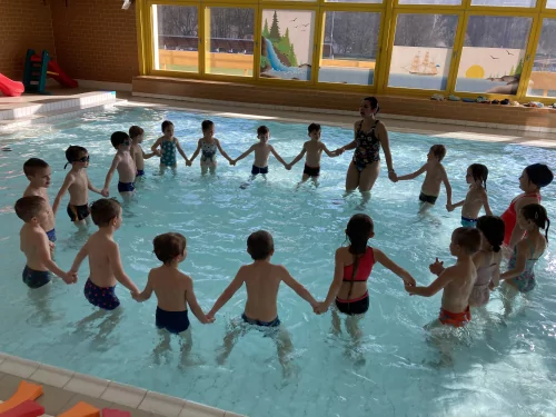 Fotogalerie MŠ Červená Hora - Plavecký výcvik 2025, foto 25/49