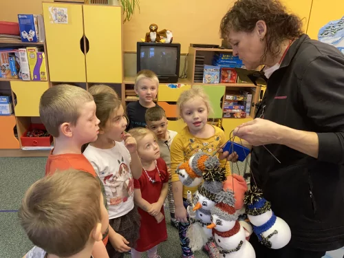 Fotogalerie MŠ Červená Hora - Vánoční představení - Sněhulák Zlobílek a Cesta do Betléma, foto 10/10