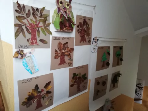 Fotogalerie MŠ Červená Hora - Výtvarný a tvořivý podzim v MŠ - 25.říjen, foto 2/7