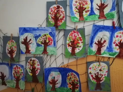 Fotogalerie MŠ Červená Hora - Výtvarný a tvořivý podzim v MŠ - 25.říjen, foto 5/7