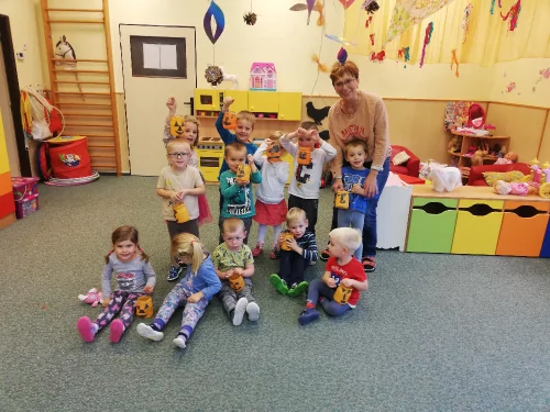 Fotogalerie MŠ Červená Hora - Dýňové hrátky -říjen, foto 2/6