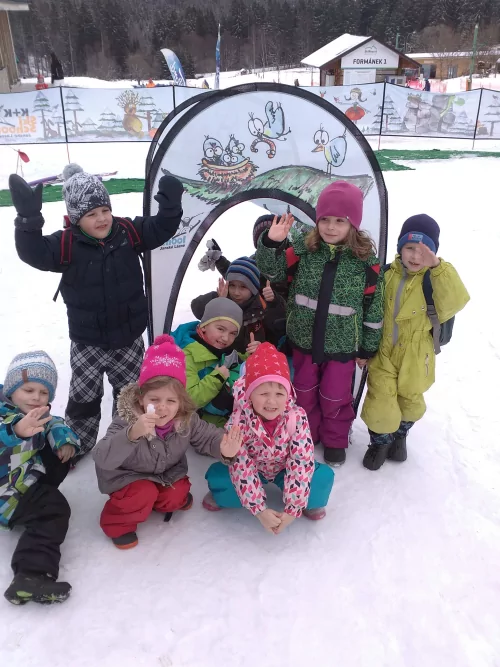 Fotogalerie MŠ Červená Hora - Lyžařský kurz - Jánské Lázně, březen, foto 26/26