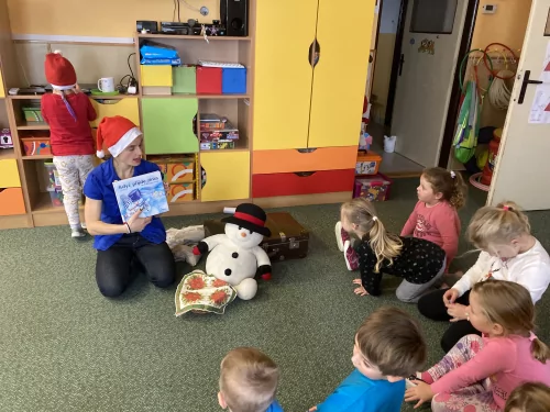 Fotogalerie MŠ Červená Hora - Vánoční čtení s knihovnicí Kristýnkou, foto 8/11
