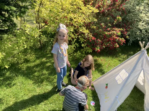 Fotogalerie MŠ Červená Hora - Indiánský týden, loučení s předškoláky, spaní ve školce., foto 11/36