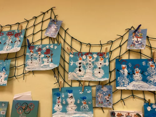 Fotogalerie MŠ Červená Hora - Lednové tvoření, foto 10/11