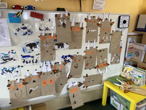 Fotogalerie MŠ Červená Hora - Sněhohrátky v lednu, návštěva z knihovny., foto 15/28