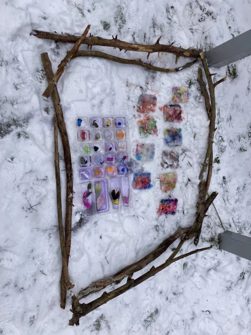 Fotogalerie MŠ Červená Hora - Sněhohrátky v lednu, návštěva z knihovny., foto 27/28