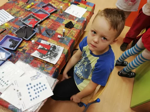 Fotogalerie MŠ Červená Hora - Čerti a peklo - tvoření 5. prosinece, foto 4/9