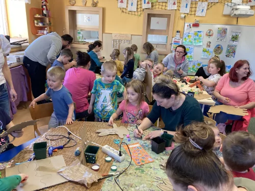 Fotogalerie MŠ Červená Hora - Velikonoční dílna s rodiči 2024, foto 3/15