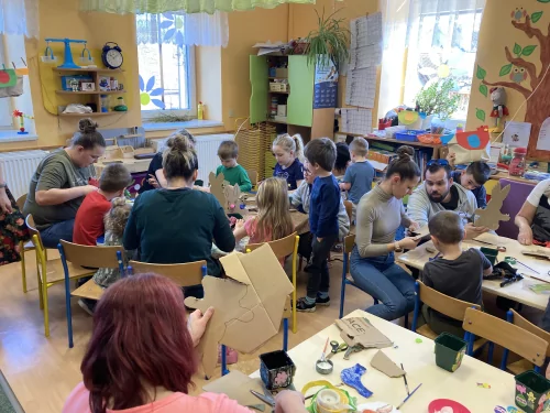 Fotogalerie MŠ Červená Hora - Velikonoční dílna s rodiči 2024, foto 5/15