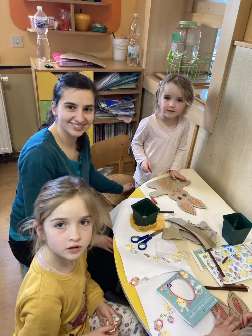 Fotogalerie MŠ Červená Hora - Velikonoční dílna s rodiči 2024, foto 10/15